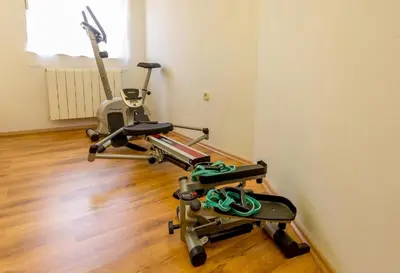 Fitness centar i/ili fitness sadržaji u objektu Cozy Nature House by Domljan Family