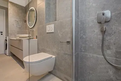Kupaonica u objektu New ! Luxury Villa - RoMa 1 and 2 with two heated pool