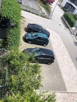 Tlocrt objekta Apartments with parking space Podstrana, Split - 23706