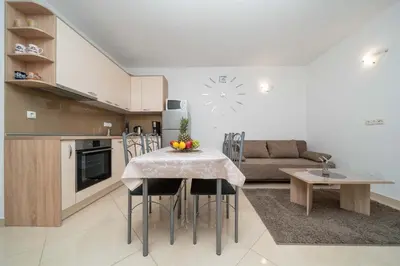 Kuhinja ili čajna kuhinja u objektu Apartmani ELA
