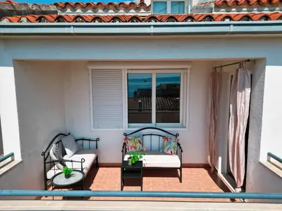 Balkon ili terasa u objektu Apartmani Makarska 4