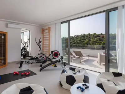 Fitness centar i/ili fitness sadržaji u objektu Villa Zastup by Interhome