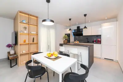 Kuhinja ili čajna kuhinja u objektu Apartment Bracholet