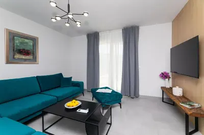 TV i/ili zabavni centar u objektu Apartment Bracholet
