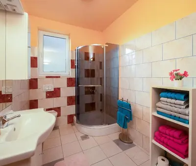 Kupaonica u objektu Green Oasis Holiday Home