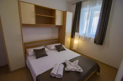 Krevet ili kreveti u jedinici u objektu Villa Marina Bol