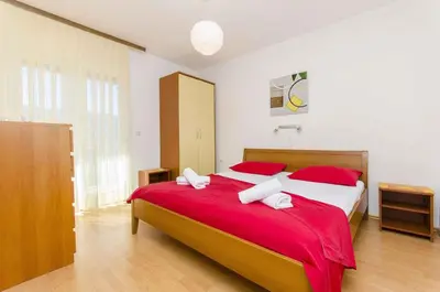 Krevet ili kreveti u jedinici u objektu Apartment in Stari Grad - Insel Hvar 6321