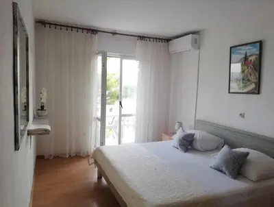 Krevet ili kreveti u jedinici u objektu Apartmani Brela 11