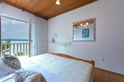 Krevet ili kreveti u jedinici u objektu Apartmani Brela 11