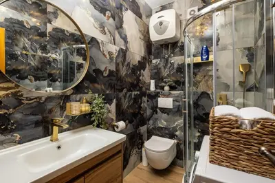 Kupaonica u objektu Apartman casa Blanca