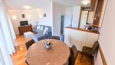 TV i/ili zabavni centar u objektu Apartment Huanita