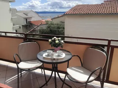 Balkon ili terasa u objektu Apartment Adriana