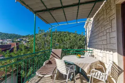 Balkon ili terasa u objektu Apartments Lorena