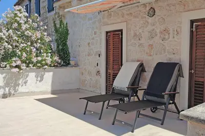 Tlocrt objekta Seaside holiday house Sutivan, Brac - 23655