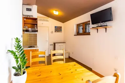 Kuhinja ili čajna kuhinja u objektu Aga Apartments Nemira