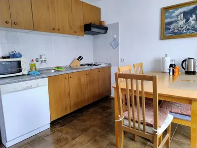 Kuhinja ili čajna kuhinja u objektu Apartmani Sunce i More
