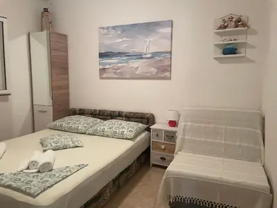 Krevet ili kreveti u jedinici u objektu Villa Terra Nostra Hvar
