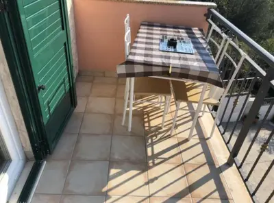 Balkon ili terasa u objektu Apartmani Villa Borzic