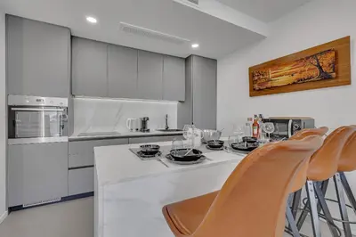 Kuhinja ili čajna kuhinja u objektu toDalmatia Seafront Apartment