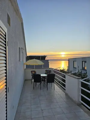 Balkon ili terasa u objektu Manu