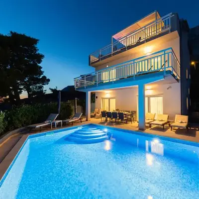 Villa ELLA ESTELLE with a heated pool