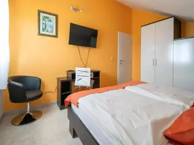Krevet ili kreveti u jedinici u objektu Sunny Holiday Home With Pool