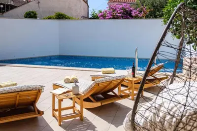 Tlocrt objekta Idyllic Two Bedroom Villa, Pool, Jacuzzi