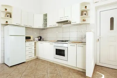 Kuhinja ili čajna kuhinja u objektu Apartment Lidija