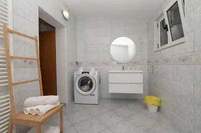 Kupaonica u objektu Apartments Vera Brela,Free private parking,sea view
