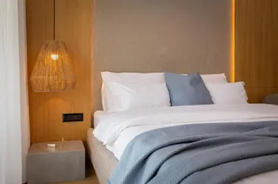Krevet ili kreveti u jedinici u objektu Villa ZaLú with Heated Pool