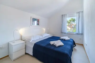 Krevet ili kreveti u jedinici u objektu Villa Milna Bay - Heated Pool, Sea Views & Near Beach I Brač Island