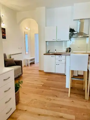 Kuhinja ili čajna kuhinja u objektu Apartments Lukrecia