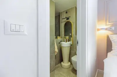 Kupaonica u objektu Beach Apartment Stanici