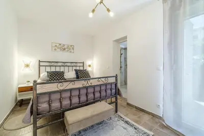 Krevet ili kreveti u jedinici u objektu Family friendly house with a swimming pool Supetar, Brac - 23813