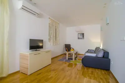 TV i/ili zabavni centar u objektu Apartment Dalmatian Sea Star