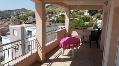 Balkon ili terasa u objektu Apartmani Matias