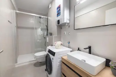 Kupaonica u objektu Apartments with parking space Makarska - 23931