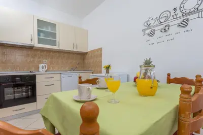 Kuhinja ili čajna kuhinja u objektu Apartments Marija Bibić