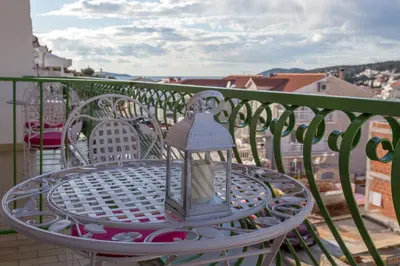 Balkon ili terasa u objektu Apartments Marija Bibić
