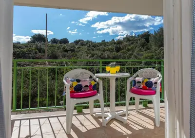 Balkon ili terasa u objektu Apartments Marija Bibić