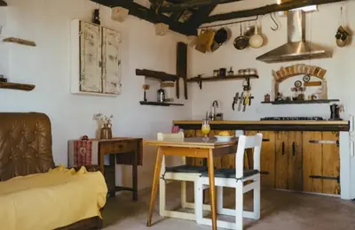 Kuhinja ili čajna kuhinja u objektu Olive Garden ranch