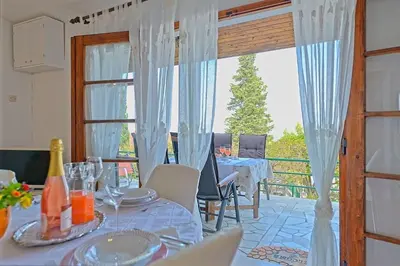 Balkon ili terasa u objektu House Viki