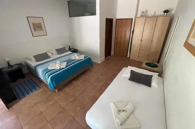 Krevet ili kreveti u jedinici u objektu Apartments with parking space Omis - 23914