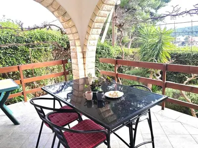 Balkon ili terasa u objektu Apartmani Ferri 1