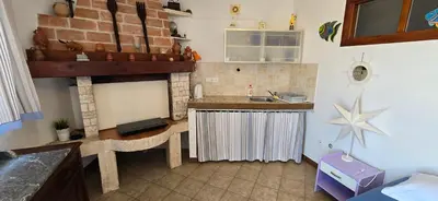 Kuhinja ili čajna kuhinja u objektu Bocin Rosso Apartments II
