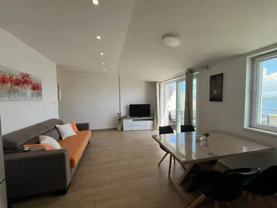 TV i/ili zabavni centar u objektu Apartments Dobrila