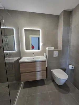 Kupaonica u objektu Holiday Home Oliveta