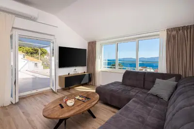 TV i/ili zabavni centar u objektu Hedonist Apartment