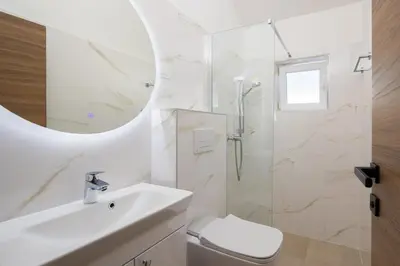 Kupaonica u objektu Hedonist Apartment