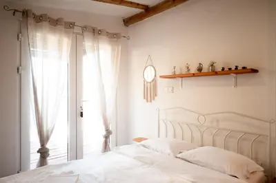 Krevet ili kreveti u jedinici u objektu Olive house Rezo